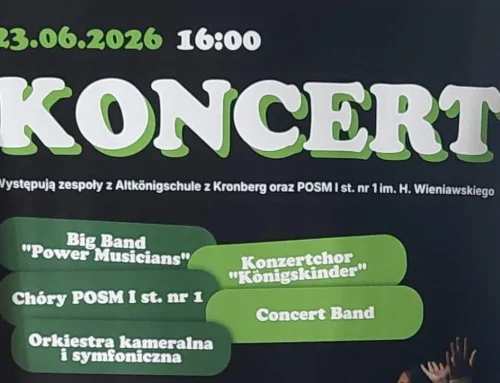Konzert der Altkönigschule in Poznan/Polen – LiveVideo am Dienstag